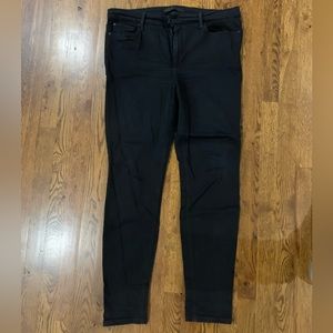 Joe’s “The Charlie” High Rise Skinny Black Jeans